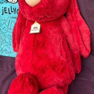 Jellycat ORIGINAL BASHFUL LUXE BUNNY SCARLETT Authentic US seller HUGE sold out